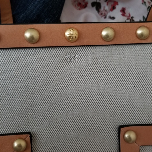 Tory Burch T-Studded Oversized Tote - Picture 7 of 7